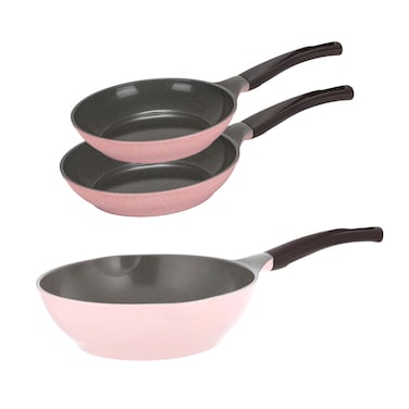 طقم طاسات ماستر جرانيت - قطعتين + طاسة ووك - 28 سم