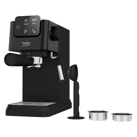 Beko Espresso Coffee Machine 15 Bar 1628 Watt - Black - 5302B