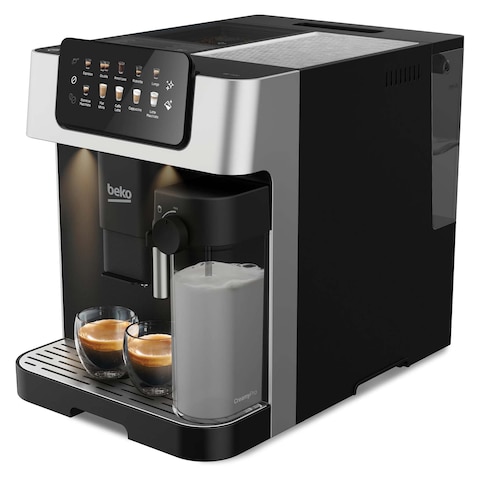 Beko Espresso Coffee Machine 19 Bar 1350 Watt 13 Level - Black - CEG7304X