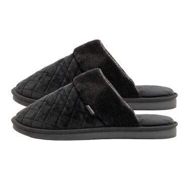 Carreaux Winter Slipper - Balck - Size 38