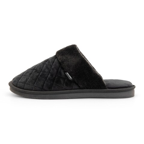 Carreaux Winter Slipper - Black - Size 42