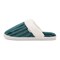 Mintra Striped Slipper - Emerald - Size 44