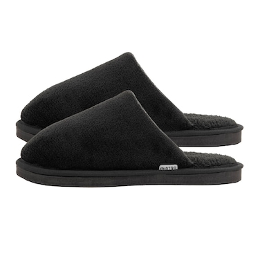 Mintra Plain Winter Slipper - Black - Size 44