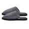 Mintra Plain Winter Slipper - Dark Gray - Size 42