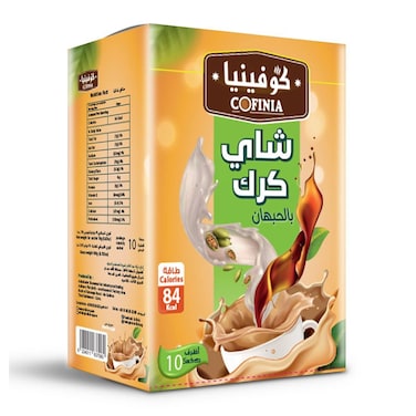 شاي كرك كوفينيا - 19 جم - 10 أكياس شاي