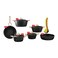 Vision Premium Granite Cookware Set - 15 Pieces