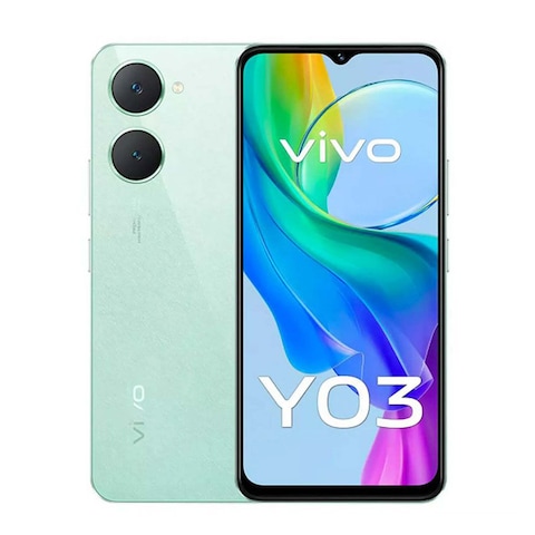 Vivo Y03 - 6.56-inch 128GB/4GB Dual SIM 4G Smartphone - Green