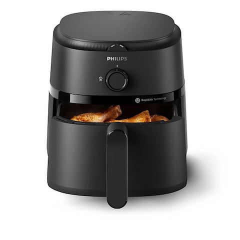 Philips Airfryer 1300 Watt 4.2 Liter - Black - NA120/00
