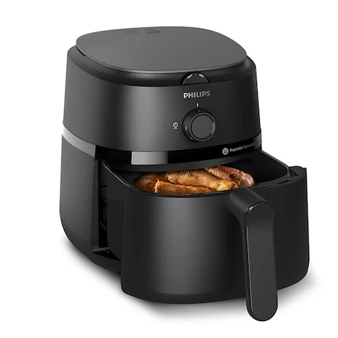 Philips Airfryer 1300 Watt 4.2 Liter - Black - NA120/00