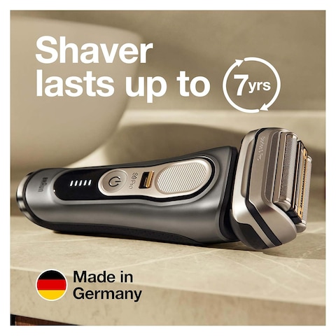 Braun Series 9 Pro Electric Shaver - Silver - 9465CC