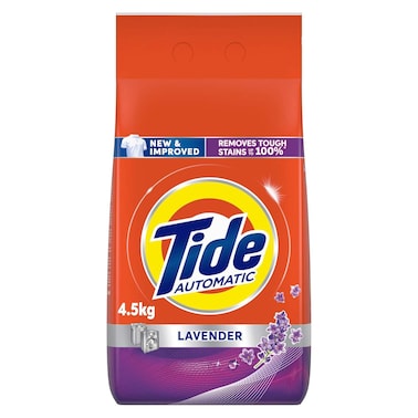 Tide Automatic Powder Detergent with Lavender Scent - 4.5 KG