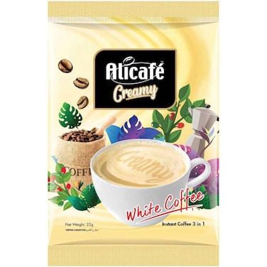 Alicafe Creamy White Coffee 3-in-1 Instant Coffee - 30 gm