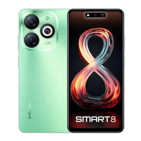 Infinix Smart 8 - 6.6-inch 64GB/2GB Dual SIM 4G Smartphone - Crystal Green