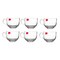 Blinkmax Glass Coffee Cup Set - 80 ml - 6 Pieces - KTZB120