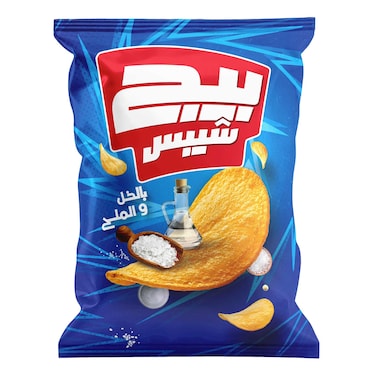 رقائق بطاطس بيج شيبس بالخل والملح - 63 جرام