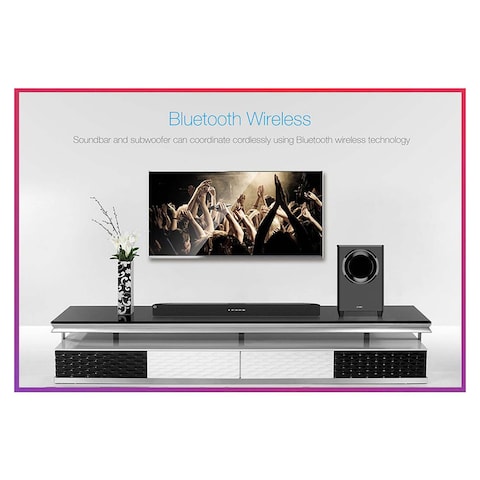 F&amp;D 201 SOUNDBAR+SUBWOOFER HT-388D