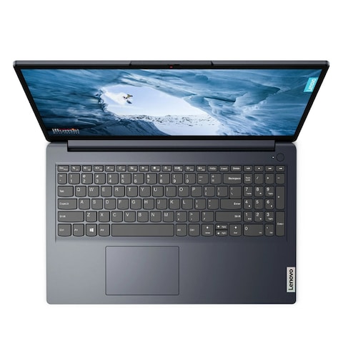 Lenovo IdeaPad 1 15IAU7 Laptop - Intel Core i3-1215U - 256GB SSD - 8GB RAM - 15.6-inch - Integrated Intel UHD GPU - DoS - Abyss Blue