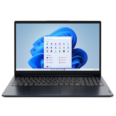 Lenovo IdeaPad 1 15IAU7 Laptop - Intel Core i3-1215U - 256GB SSD - 8GB RAM - 15.6-inch - Integrated Intel UHD GPU - DoS - Abyss Blue