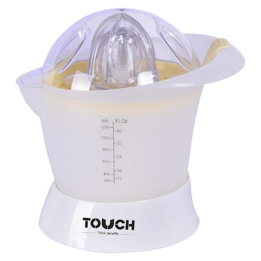 Touch El Zenouki Citrus Juicer 1.2 liter 40 Watt - White - 40513
