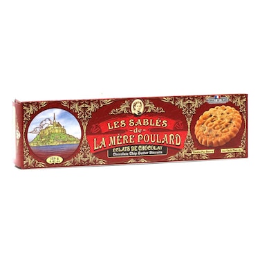 بسكويت الزبدة لامير بولارد برقائق الشوكولاتة - 125 جم