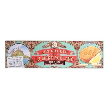La Mere Poulard Lemon French Shortbread - 125gm