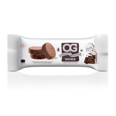 OG Chocolate Coated Biscuit - 3 Biscuits