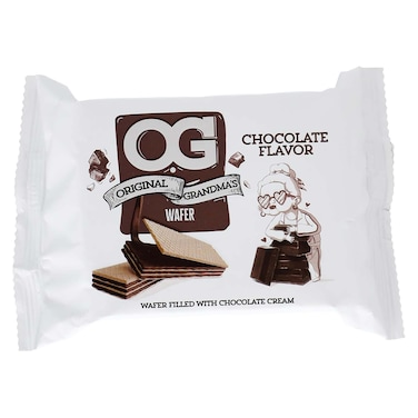 أوه جي ويفر محشو بكريمة الشوكولاتة - 10 بسكوتة
