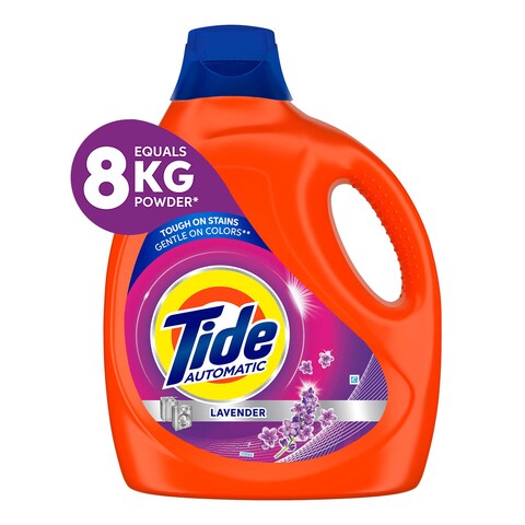 Tide Automatic Detergent Gel  with Lavender Scent - 3.6 Liter