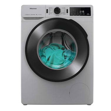 Hisense Washing Machine 8kg Front Load 1400rpm Digital Inverter - Silver - WF3V8042BSEG