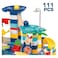 Building Block Table With Slide Track 111 Pcs- TG