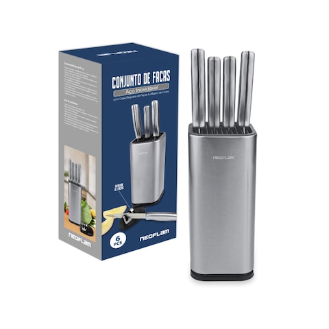 Neoflam Stainless Steel Knife Set - 6 Pieces