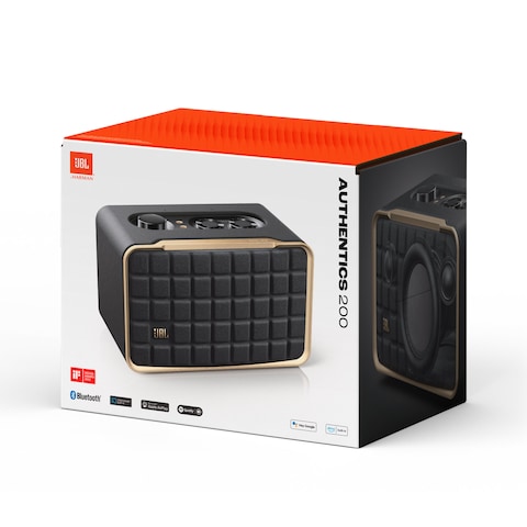 JBL Authentics 200 Wireless Speaker - Black - JBL AUTH200