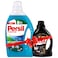 Persil Deep Clean Automatic Gel Detergent with Rose Scent - 3.9 Kg + Dark and Black Care Gel - 800 gm
