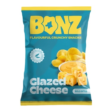 Bonz Premium Snacks with Glazed Cheese - 40 Gm