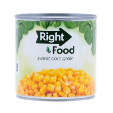 حبوب الذرة الحلوة رايت فود - 400 جرام