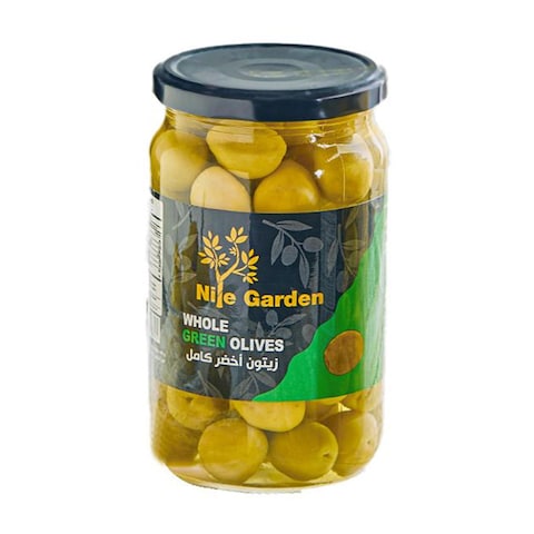 Nile Garden Whole Green Olive - 680 Gm