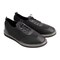 Men Classic Shoe Trico/Leather - Black - Size 44