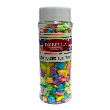 دوبيلا سبرينكلز الوان مختلفة فراشات - 120 جم