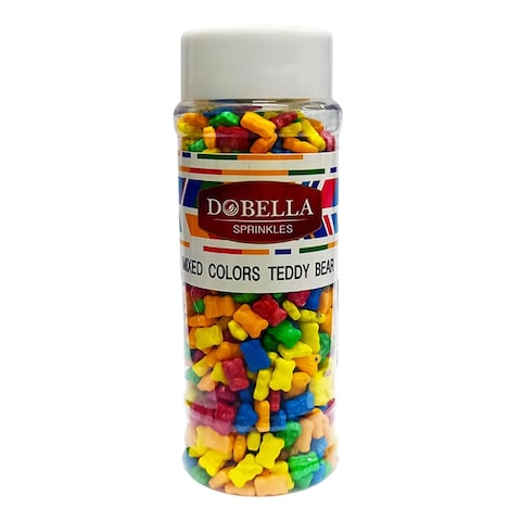 Dobella Sprinkles Mixed Colors Teddy Bear - 120 Gm