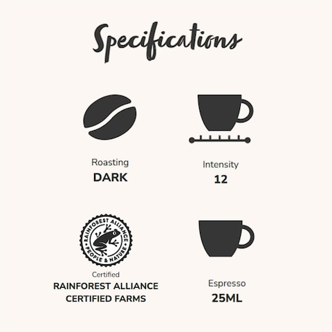 Belmio Espresso Dark Roast Coffee Capsules - 52gm - 10 Capsules