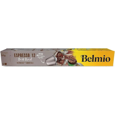 Belmio Espresso Dark Roast Coffee Capsules - 52gm - 10 Capsules