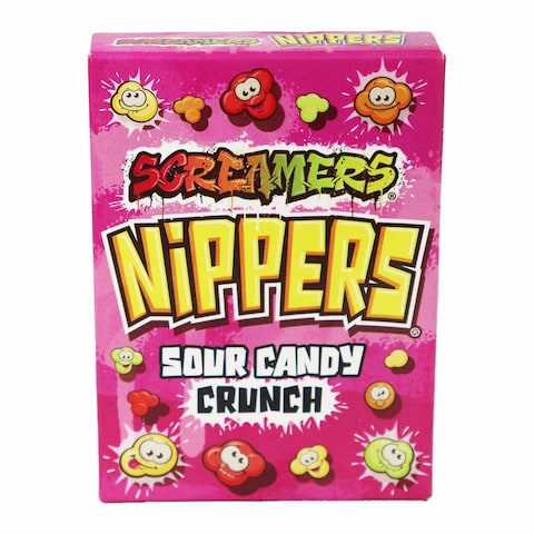 Zed Screamers Nippers Crunch Sour Candy - 30 gm