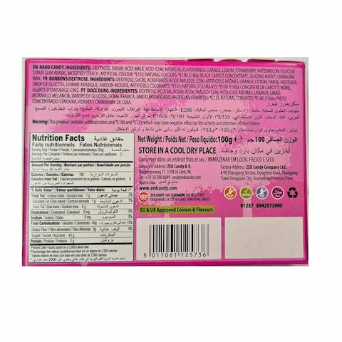 Zed Screamers Nippers Crunch Sour Candy - 100 gm