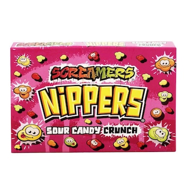Zed Screamers Nippers Crunch Sour Candy - 100 gm