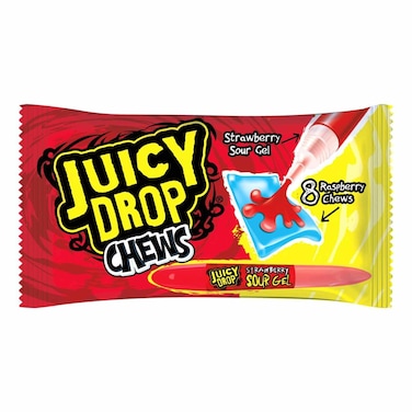 &lrm;Bazooka Juicy Drop Pop Chews Sour Gel - 67gm