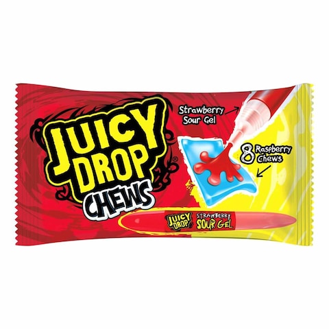 &lrm;Bazooka Juicy Drop Pop Chews Sour Gel - 67gm