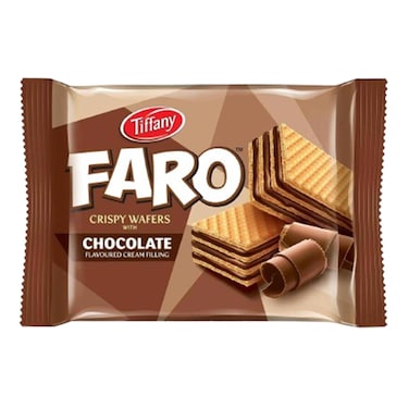 Tiffany Faro Crispy Wafer With Chocolate - 40 Gm