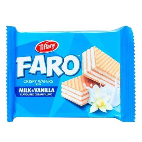 Tiffany Faro Crispy Wafer With Vanilla - 40 Gm