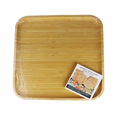 Arabian Square Wood Serving Tray