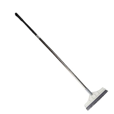 فرشاة العربية لتنظيف البلاط 2 في 1 مع مساحة مطاطية للارضيات